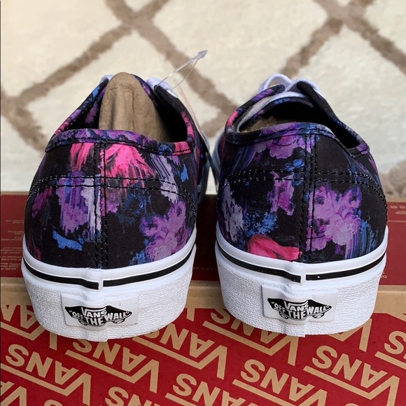 Vans Shoes | Vans Authentic Era Warped Floral Blktrwht Wmns | Poshmark
